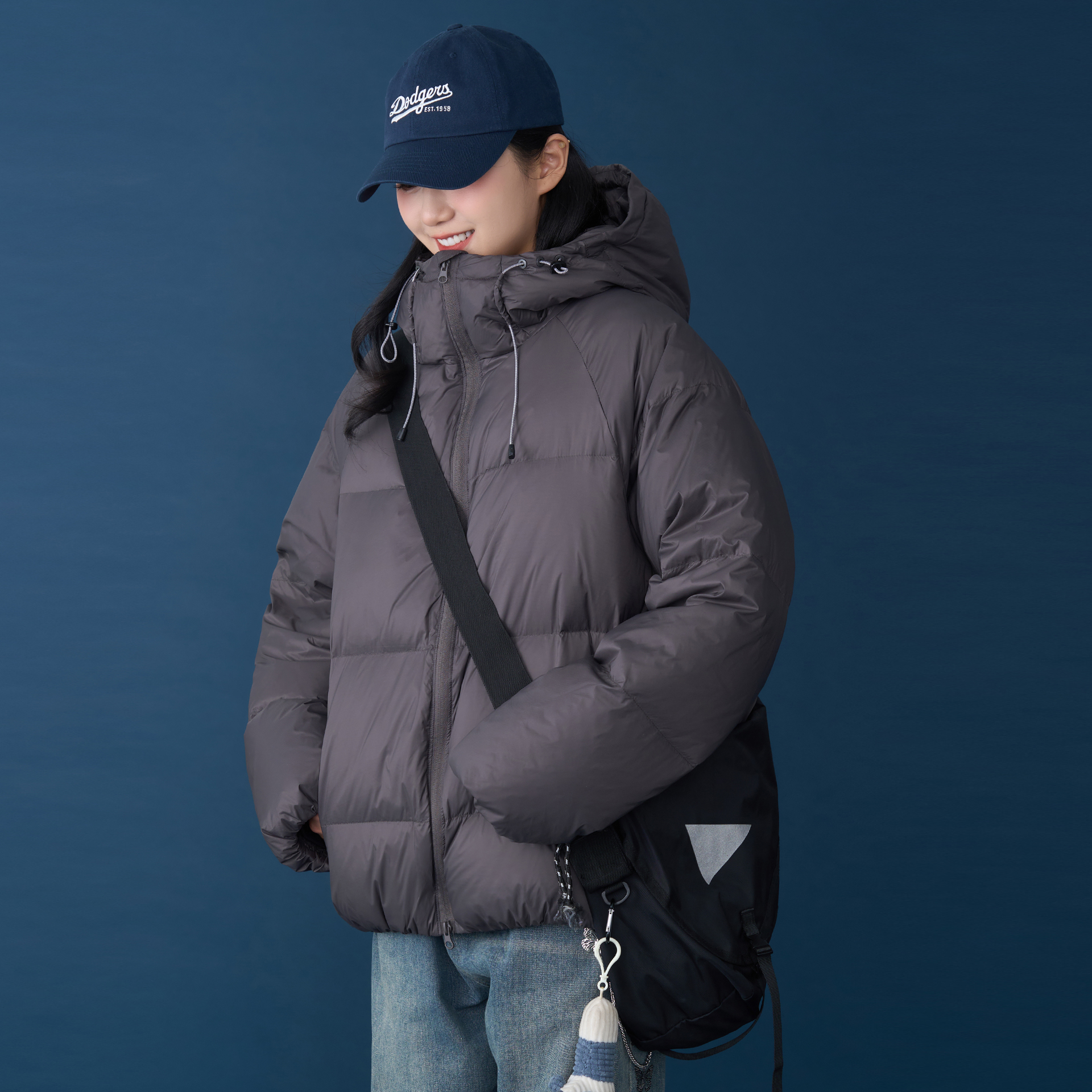 防风防泼水90白鸭绒羽绒服