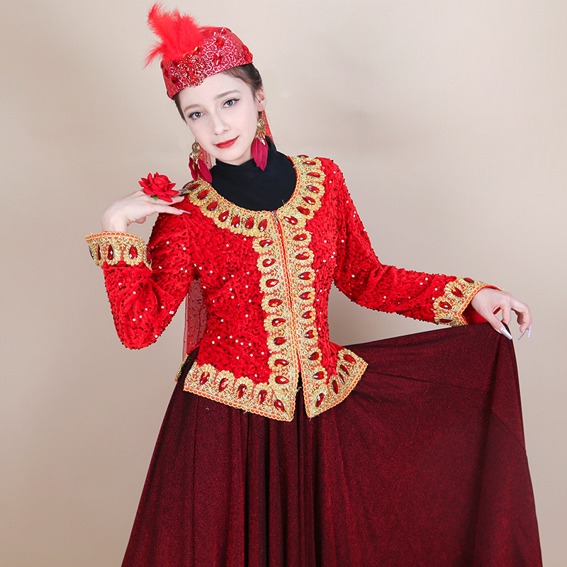 2025新款新疆舞蹈演出服装