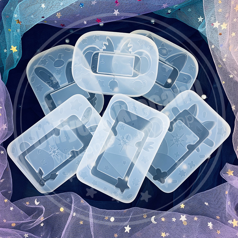 mycookiecan魔卡少女樱手机游戏机流沙小可斯比兔子透明硅胶模具