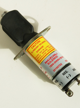 柴油发电机组熄火电磁阀1504-12A7U1B1S1 SA-3527-T断油电磁铁24V