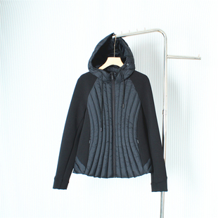 秋冬新款连帽长袖卫衣外套女修身百搭保暖上衣气质夹棉棉服高级感