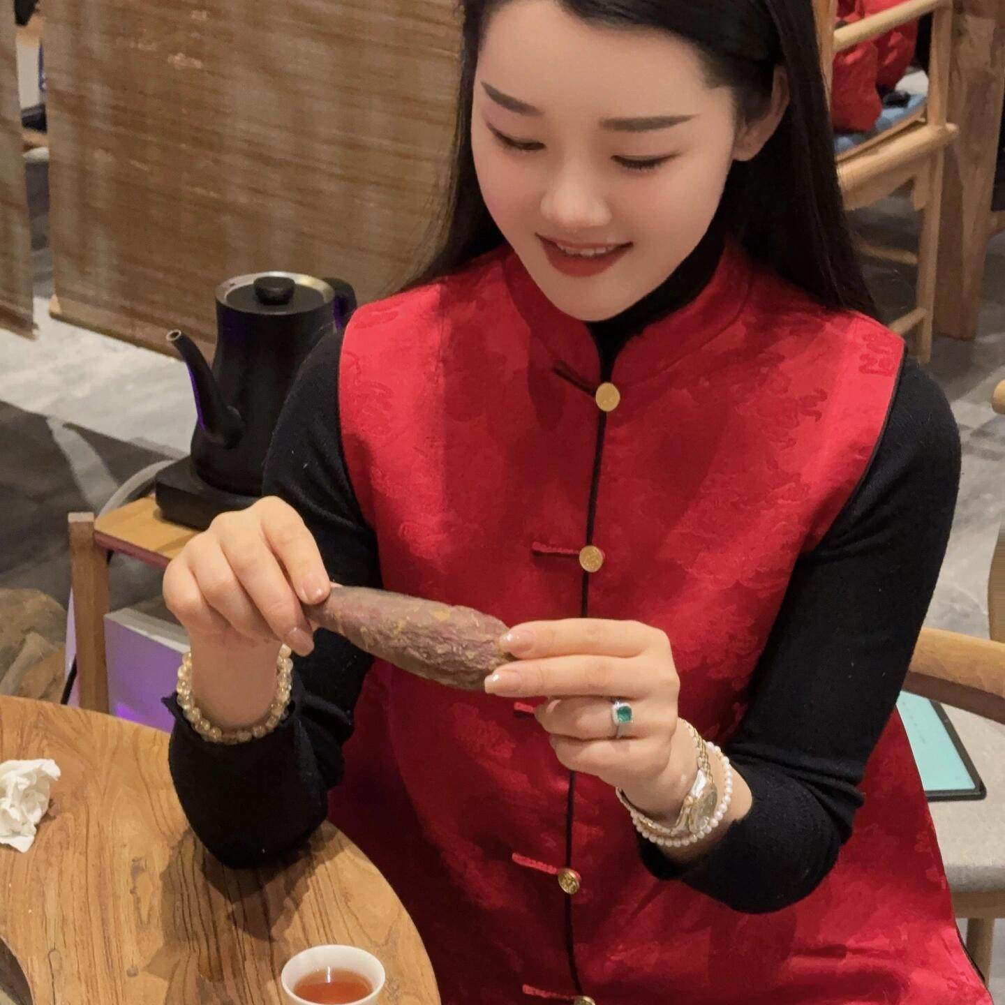新中式国风真丝红色双面穿马甲