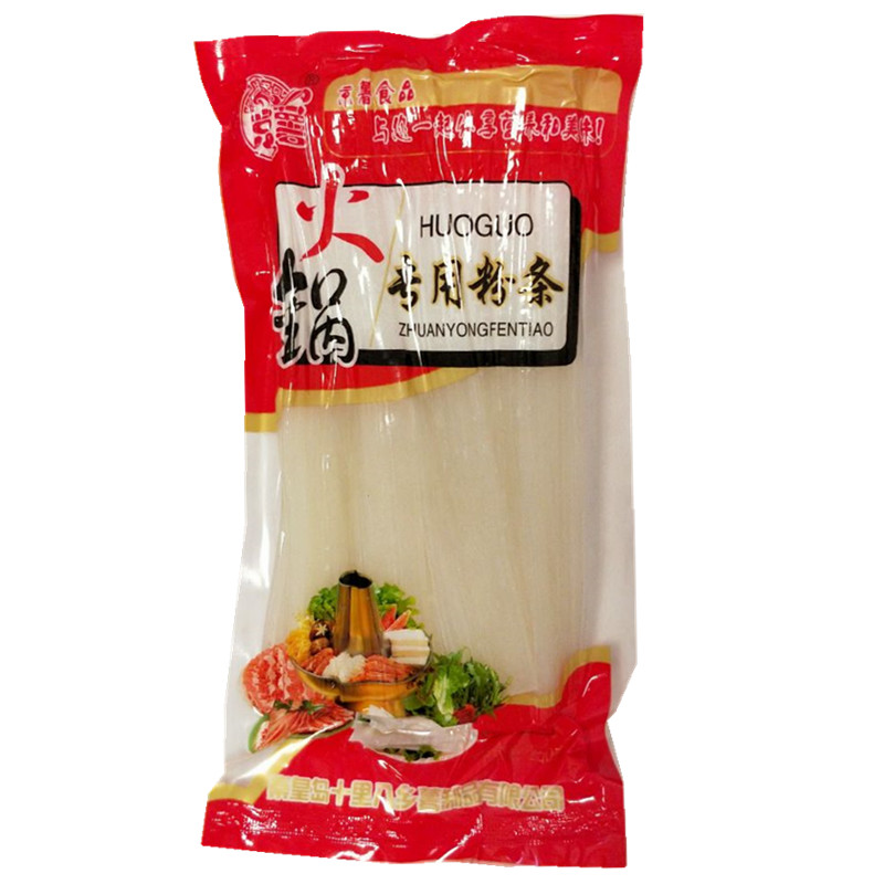 满5包 包邮小肥羊 火锅宽粉 麻辣烫宽粉条 无添加嚼劲十足不浑汤