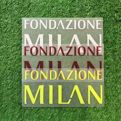 AC米兰欧冠广告米兰基金会
