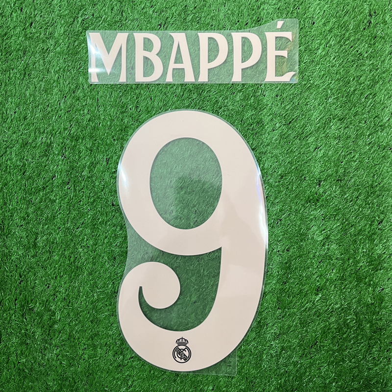 kitsbox正品24/25皇马二客贝林厄姆维尼修斯姆巴佩印字印号