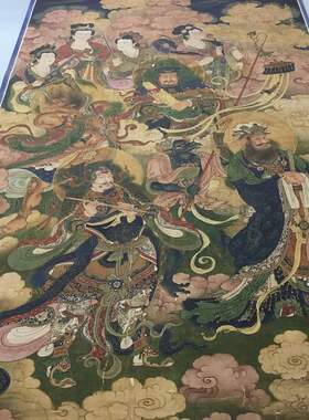 王勤天龙八部义女众仙图复古字画