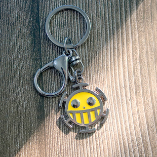 海贼王周边特拉法尔加罗LAW钥匙扣动漫挂件节日送男女朋友礼物