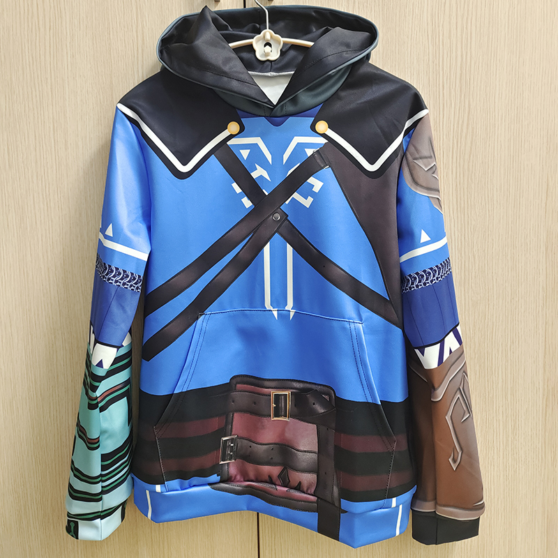 林克英杰服cos连帽男装卫衣公主