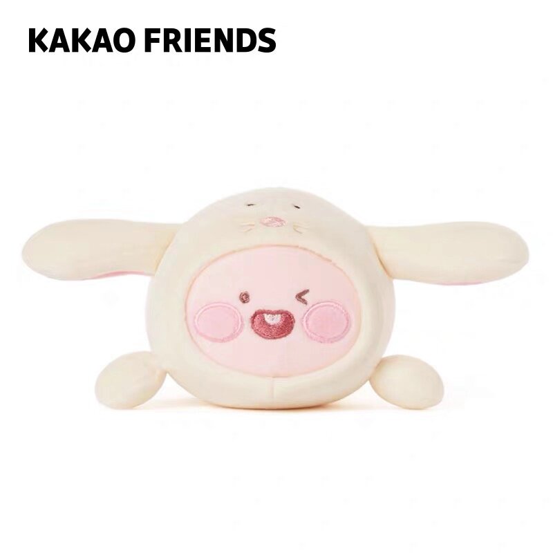 包邮kakao friends毛绒玩具抱枕公仔apeach姜丹尼尔屁桃迷你玩偶