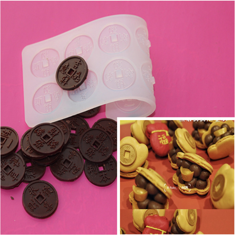 翻糖巧克力diy硅胶模具