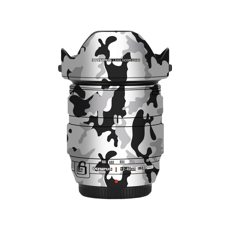漫步驴适用于奥林巴斯12-40F2.8PRO贴膜镜头保护贴纸改色装饰贴皮