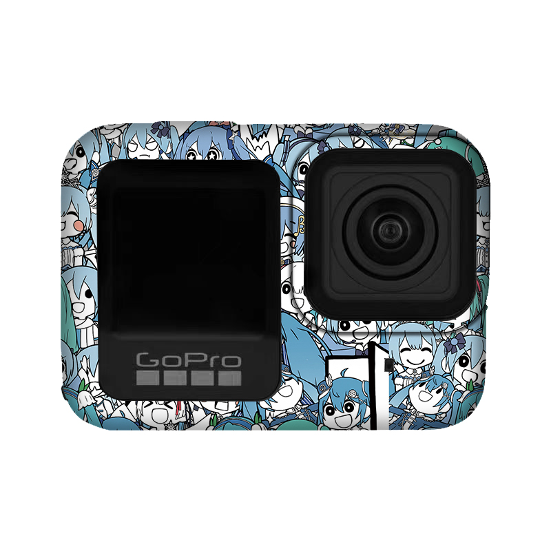 GOPROHERO7黑狗保护贴纸
