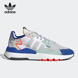 JOGGER男女运动舒适缓震休闲鞋 EF2810 阿迪达斯三叶草NITE Adidas