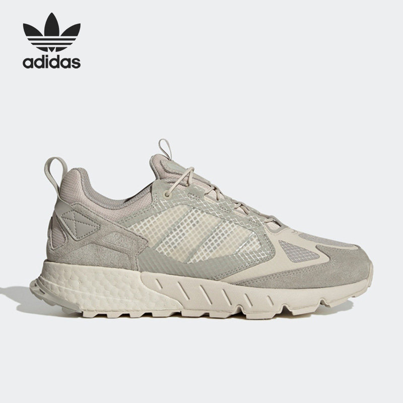 Adidas/阿迪达斯三叶草ZX 1K BOOST男女运动跑步缓震休闲鞋GY4165