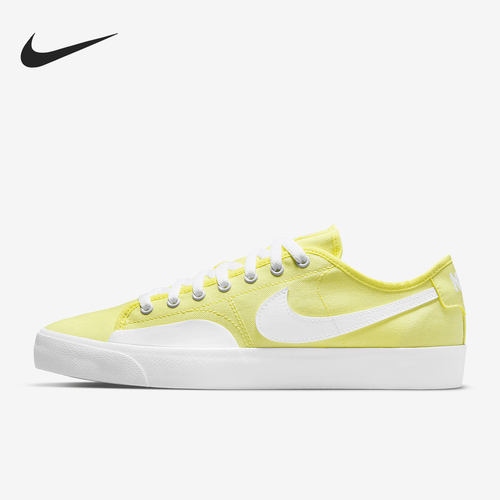 Nike/耐克SB Blazer Court黄色白色男子休闲运动板鞋CV1658-700