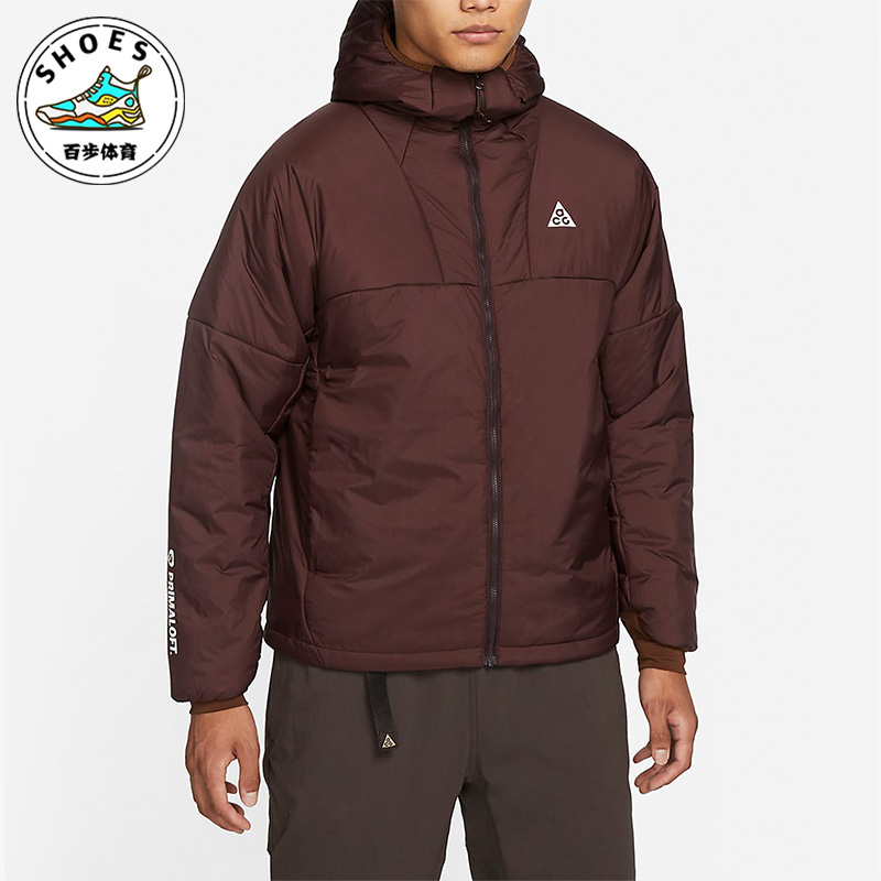 Nike/耐克正品冬季新款男子户外运动休闲保暖连帽棉服 DV0364-203