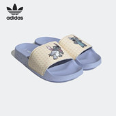 男女运动拖鞋 三叶草ADILETTE HQ6373 阿迪达斯正品 Adidas