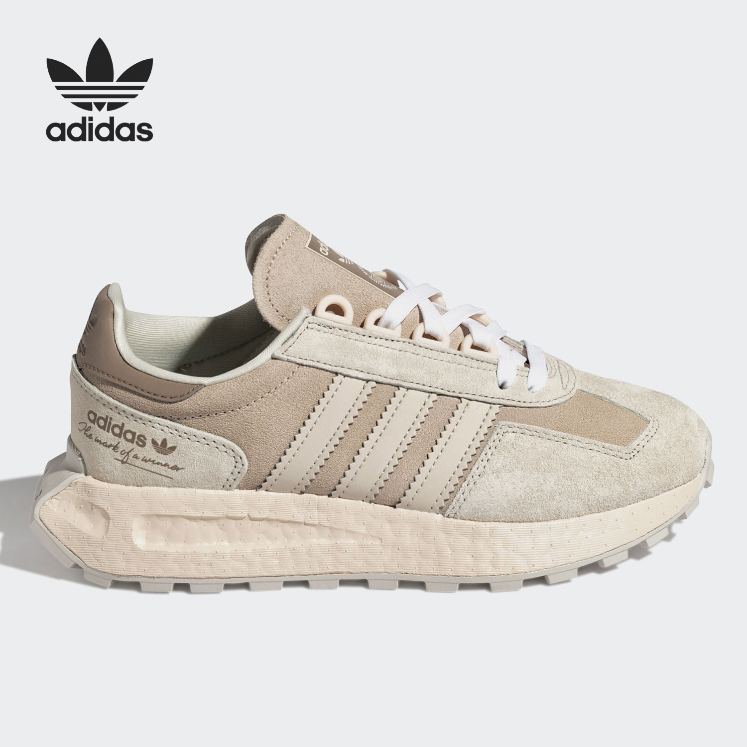 Adidas/阿迪达斯三叶草爆米花男女运动跑步缓震低帮休闲鞋GV6760