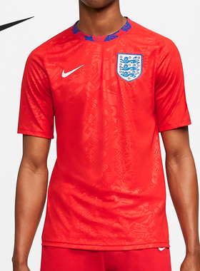 Nike/耐克正品男子轻盈圆领梭织足球运动训练短袖T恤 CD2577