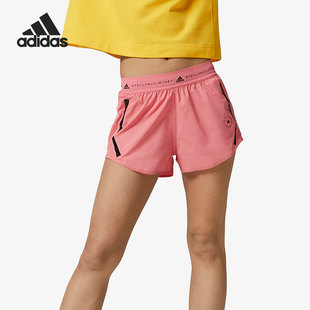 Adidas/阿迪达斯黑女子运动休闲训练跑步户外舒适宽松短裤GU9477