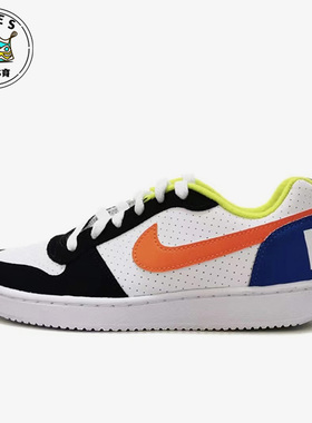 Nike/耐克空军白色黑色橙色儿童休闲舒适低帮运动鞋DV9113-181