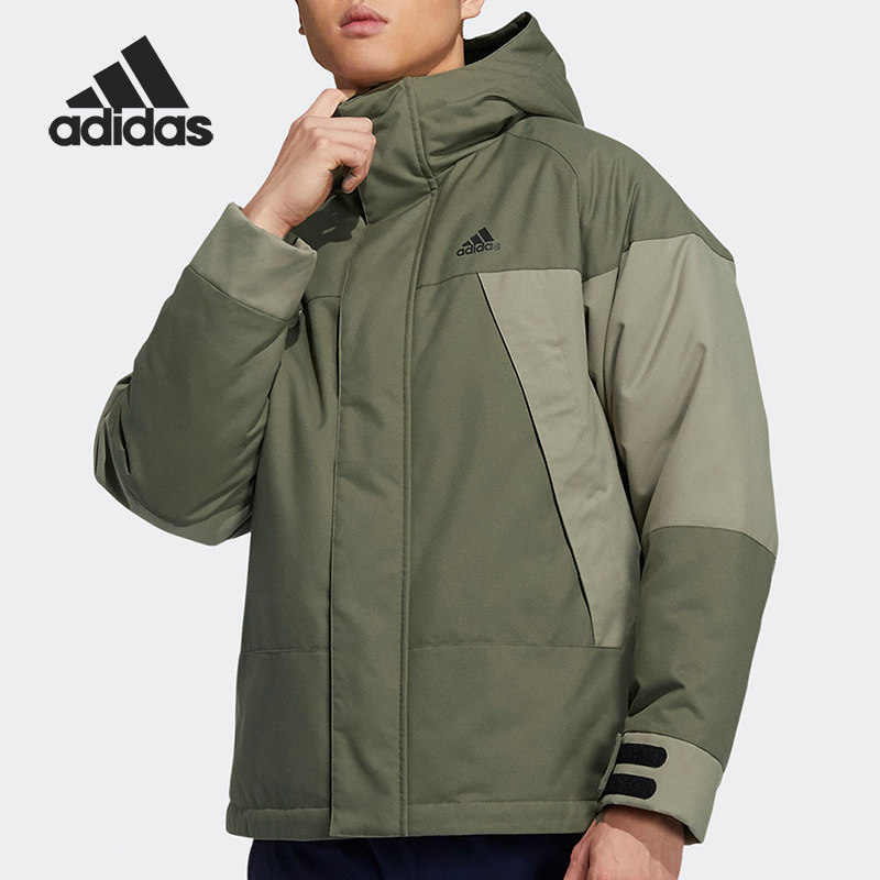 阿迪达斯男子正品运动羽绒服清仓特价H23090【亚洲码】