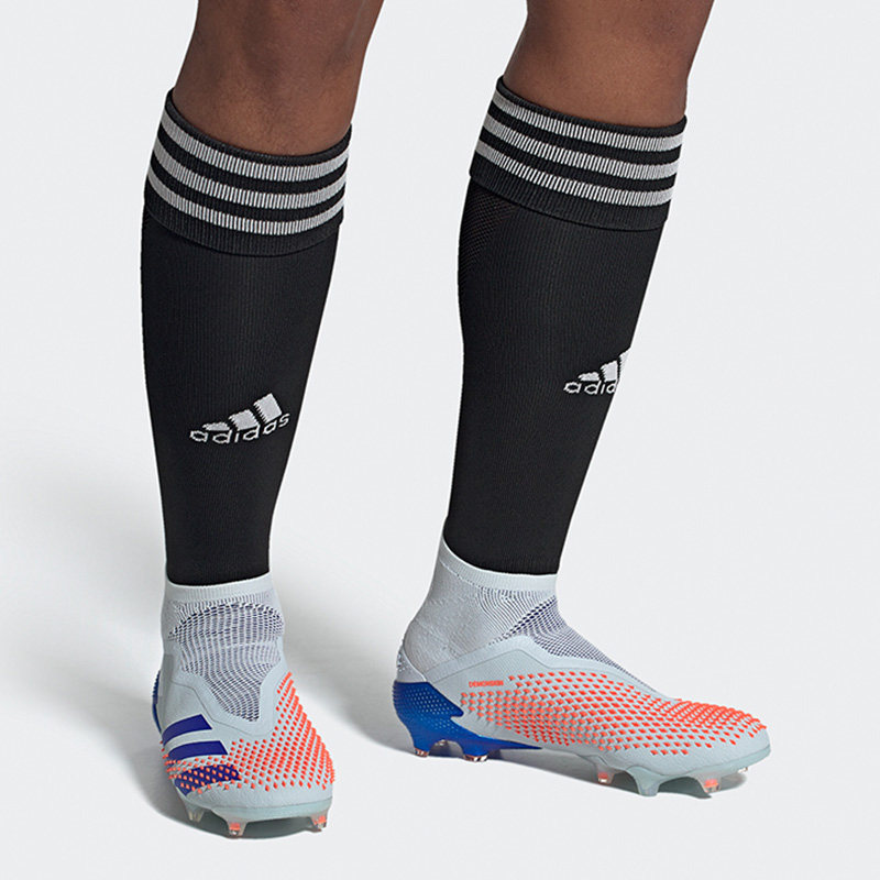 Adidas/阿迪达斯正品猎鹰PREDATOR 20+ FG长钉真草足球鞋 EH2861