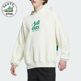 REV HOODY男女双面穿运动卫衣IZ1616 阿迪达斯正品 Adidas