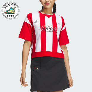 Adidas SHUTING QIU女子运动休闲短袖 T恤IM8446 阿迪达斯正品