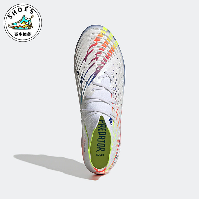 Adidas/阿迪达斯白色红色蓝色男子时尚休闲舒适运动足球鞋GW1028