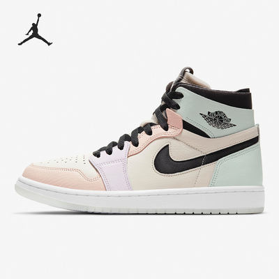 Nike/耐克Air Jordan 1 AJ1白男女休闲运动高帮篮球鞋CT0979-101