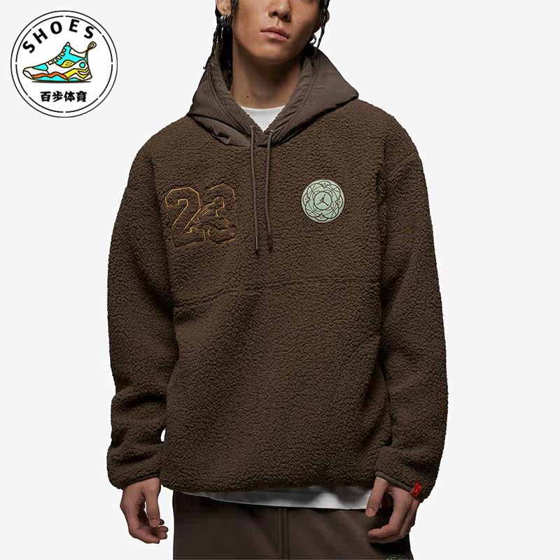 Nike/耐克JORDAN男子潮流舒适休闲时尚加绒运动卫衣FB1451-274