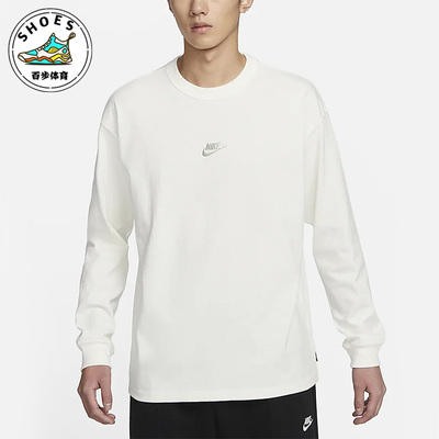 耐克男子圆领运动长袖T恤