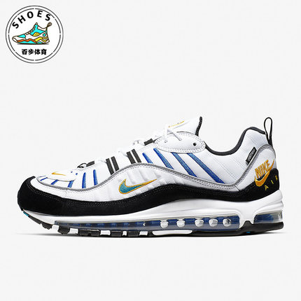 Nike/耐克Air Max 98白蓝黑男女运动时尚缓震跑步鞋BV0989-102