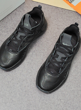 Adidas/阿迪达斯黑武士黑色男子复古运动缓震高帮篮球鞋GY7532