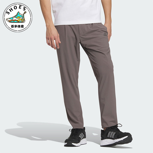 阿迪达斯男士防晒运动休闲九分裤