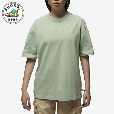 Nike/耐克Air Jordan女子时尚潮流休闲舒适耐磨运动T恤DR1904-017