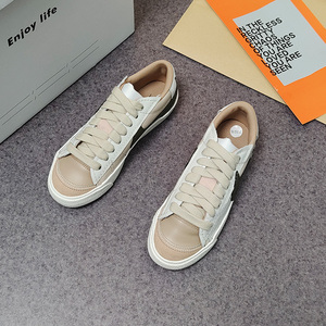 Nike/耐克开拓者浅银橄榄绿女子休闲运动舒适低帮板鞋DQ1470-105
