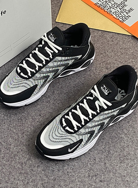 Nike/耐克黑武士黑色白色男子休闲运动耐磨气垫跑步鞋DQ3984-001
