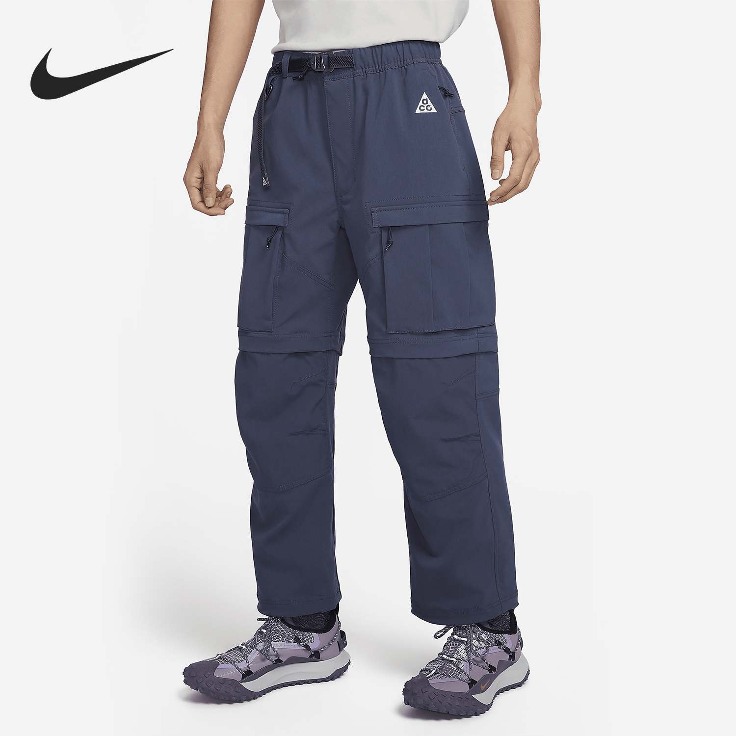 Nike/耐克正品新款男子潮流运动休闲二合一工装长裤FN0429