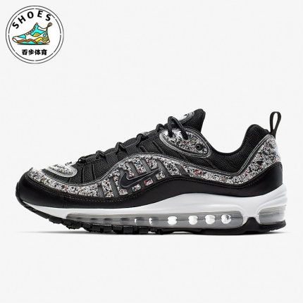 Nike/耐克Air Max 98黑灰女子运动休闲时尚跑步跑步鞋AV4417-001