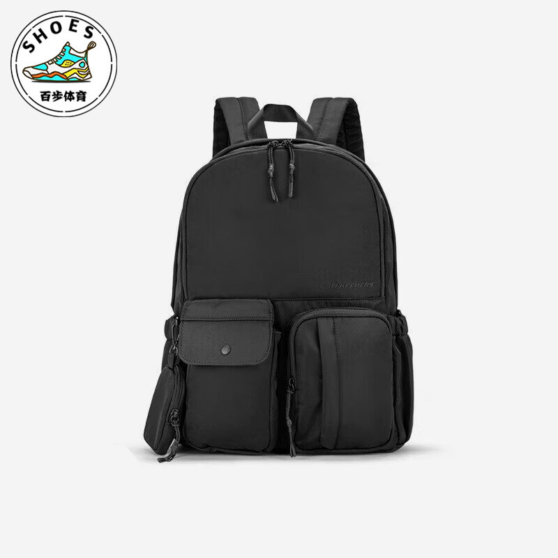Skechers/斯凯奇正品休闲男女大容量运动双肩背包L322U013-0018,运动包/户外包/配件,双肩背包,淘宝优惠券,粉丝福利购,淘宝优惠卷