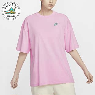 T恤HJ9427 Nike 柔软宽松短袖 Sportswear女士时尚 662 耐克正品