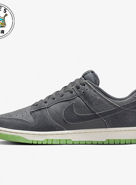Nike/耐克DUNK LOW铁灰色男子休闲运动反光低帮板鞋DQ7681-001