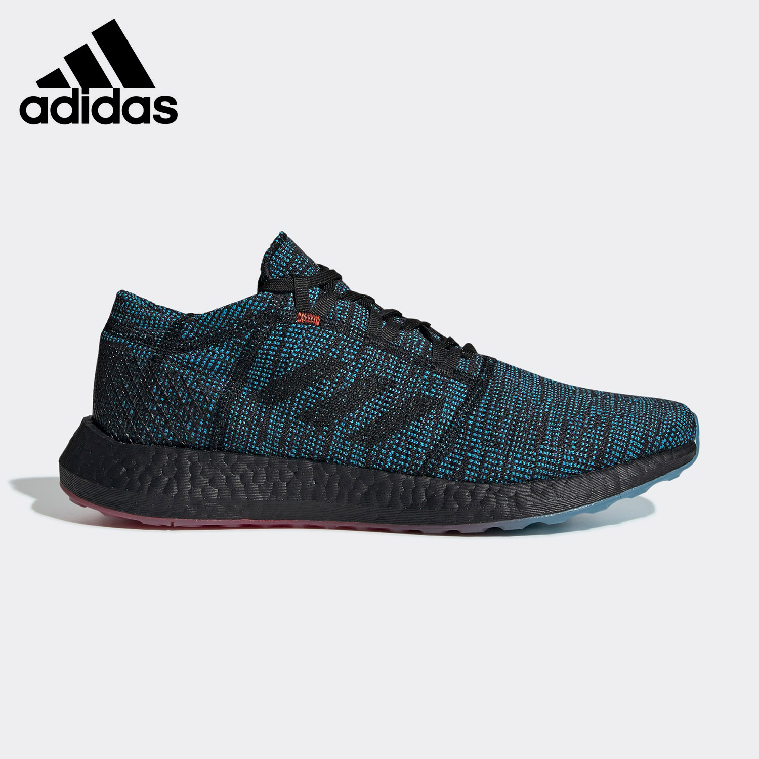 Adidas/阿迪达斯正品男女BOOST爆米花底透气运动跑步鞋D97425