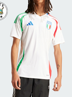 Adidas/阿迪达斯正品FIGC A JSY男士足球运动短袖球衣IN0656