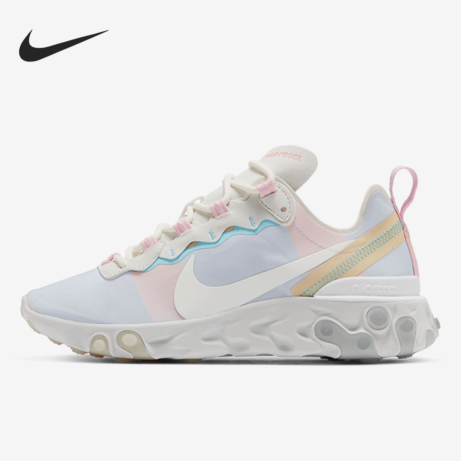 Nike/耐克React Element 55男女运动休闲时尚减震跑步鞋DB5926