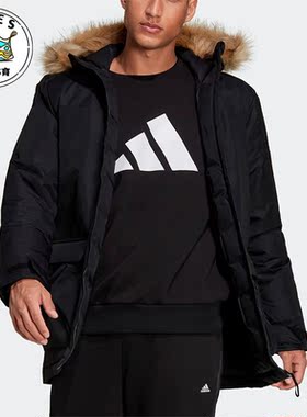 Adidas/阿迪达斯正品UTILITAS HO PKA男子户外保暖运动棉服GT1699