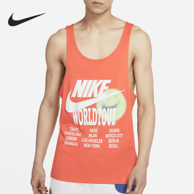 Nike/耐克SPORTSWEAR男子时尚舒适休闲透气无袖运动T恤DA0936-842