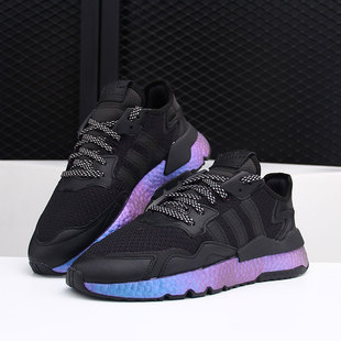 NITE 三叶草 阿迪达斯正品 FV3615 男女经典 运动鞋 JOGGER Adidas